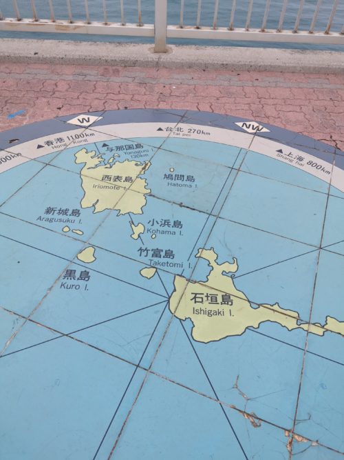 石垣島の地図