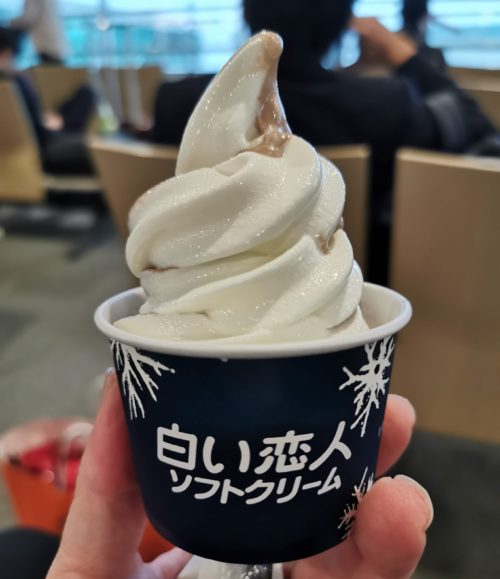 白い恋人　アイスクリーム