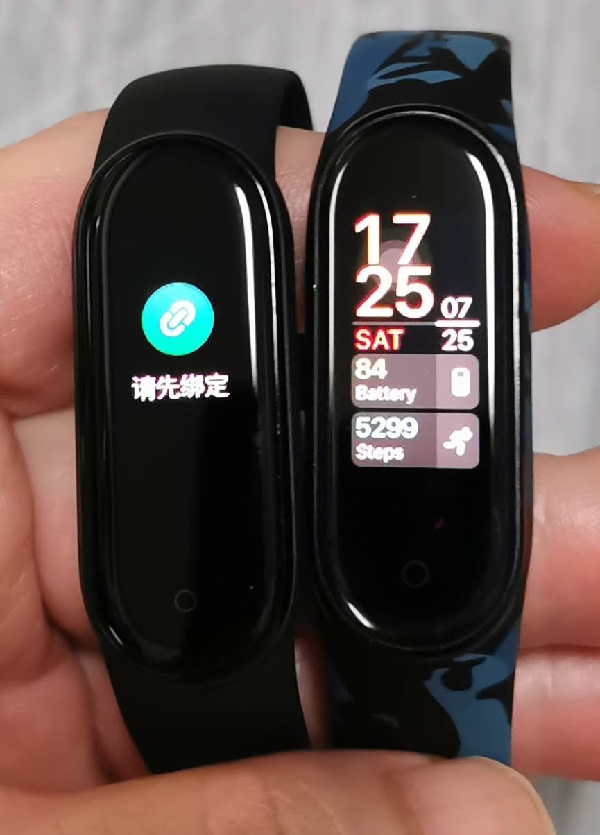 Mi Band 5とMi Band 4